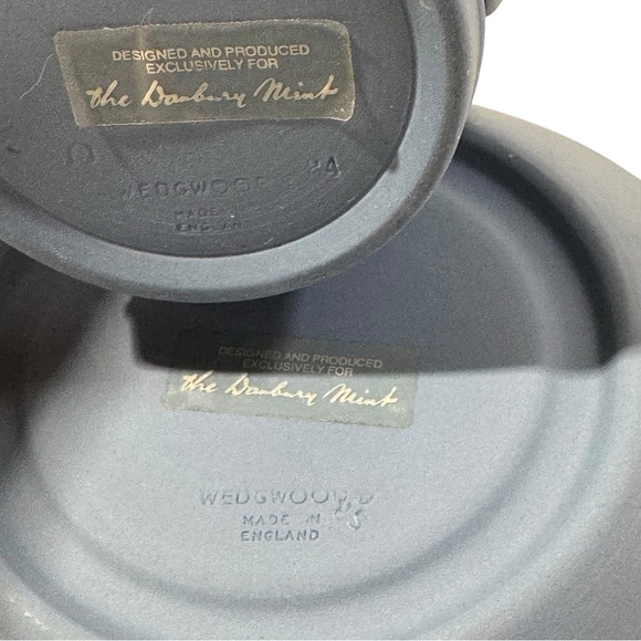 Wedgwood Jasperware Demitasse Cup & Saucer 1970s Coffee Tea English Traditional - Picture 8 of 8